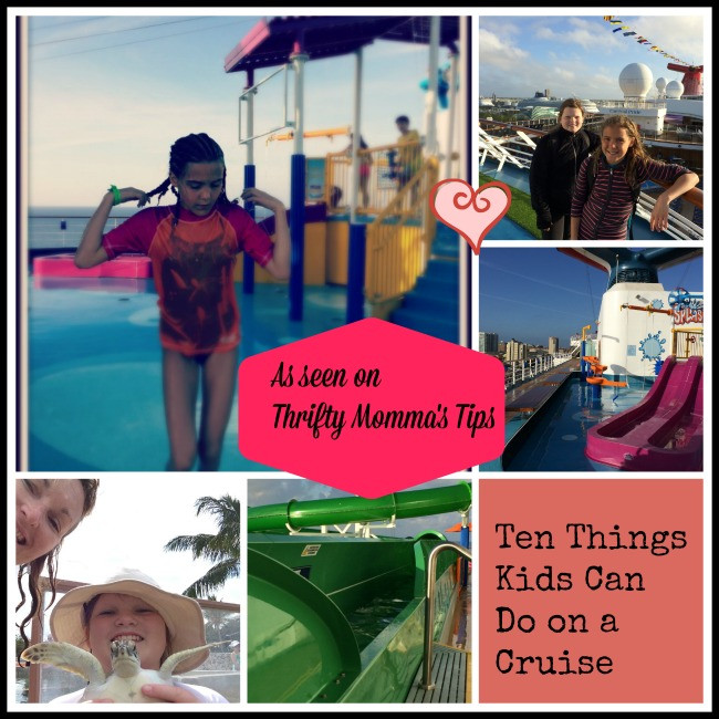 Best ideas about Things Kids Can Do
. Save or Pin Ten Things Kids Can Do on a Cruise Now.