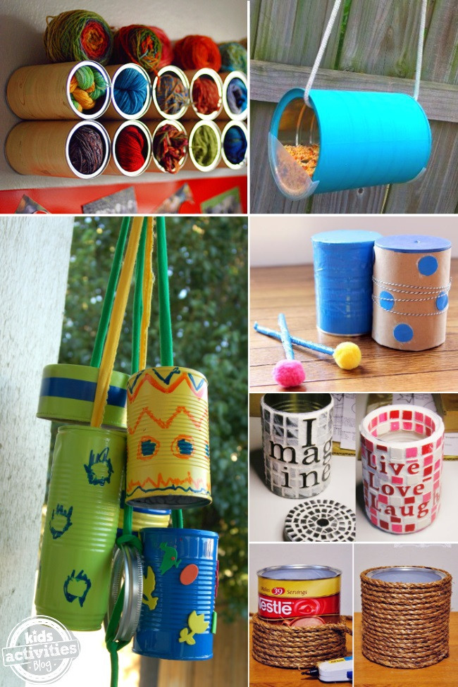 Best ideas about Things Kids Can Make
. Save or Pin Things you can make with a coffee can Now.