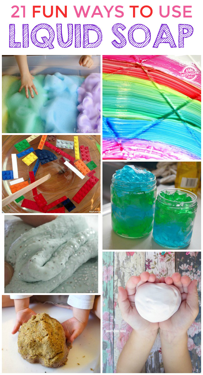 Best ideas about Things To Make At Home For Kids
. Save or Pin 21 Super Cool Things To Make With Liquid Soap At Home Now.