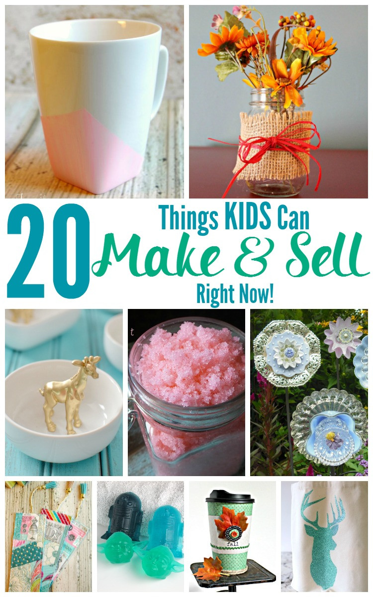 Best ideas about Things To Make With Kids
. Save or Pin 20 Things KIDS Can Make and Sell Right Now Jenn s RAQ Now.