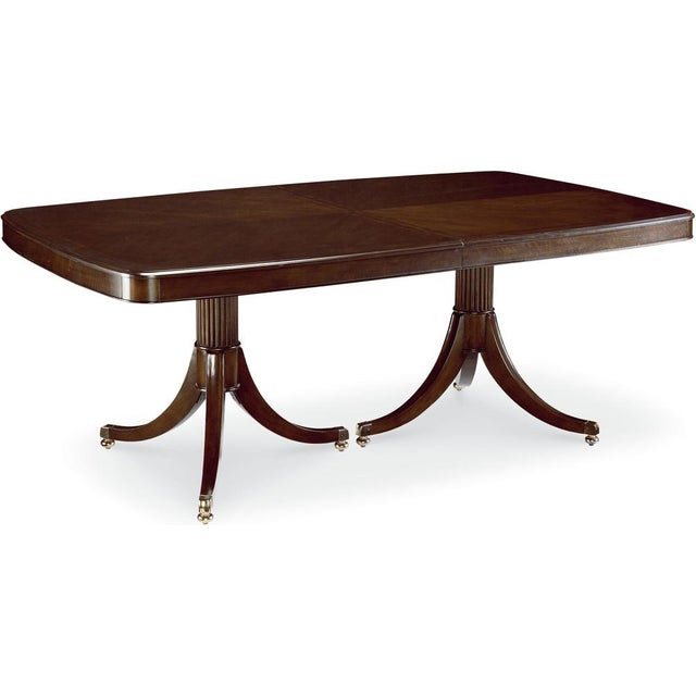 Best ideas about Thomasville Dining Table
. Save or Pin Thomasville Double Pedestal Walnut Dining Table Now.