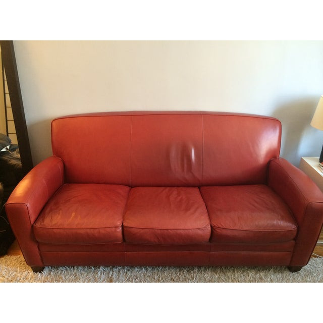 Best ideas about Thomasville Leather Sofa
. Save or Pin Thomasville Contemporary Red Leather Sofa Now.