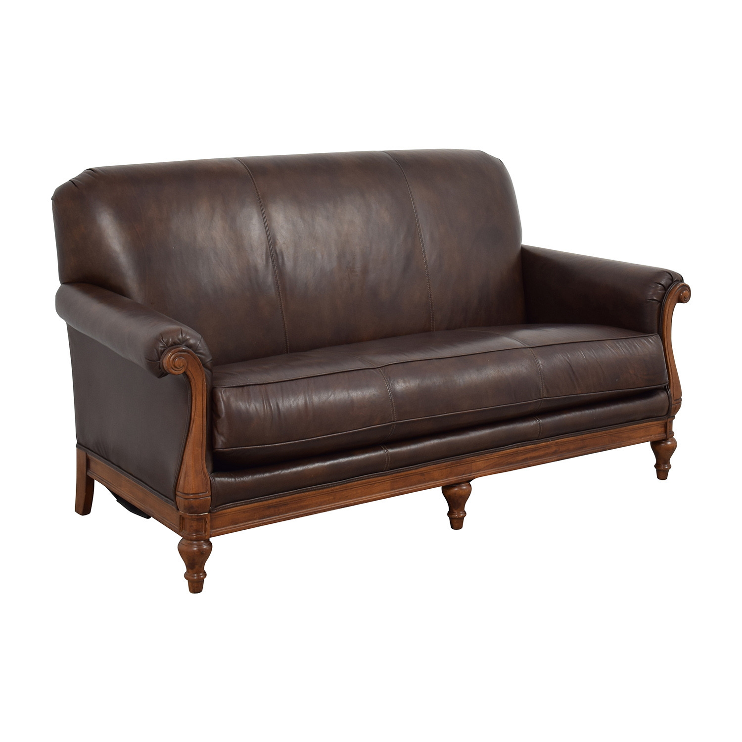 Best ideas about Thomasville Leather Sofa
. Save or Pin OFF Thomasville Thomasville Mid Century Leather Sofa Now.