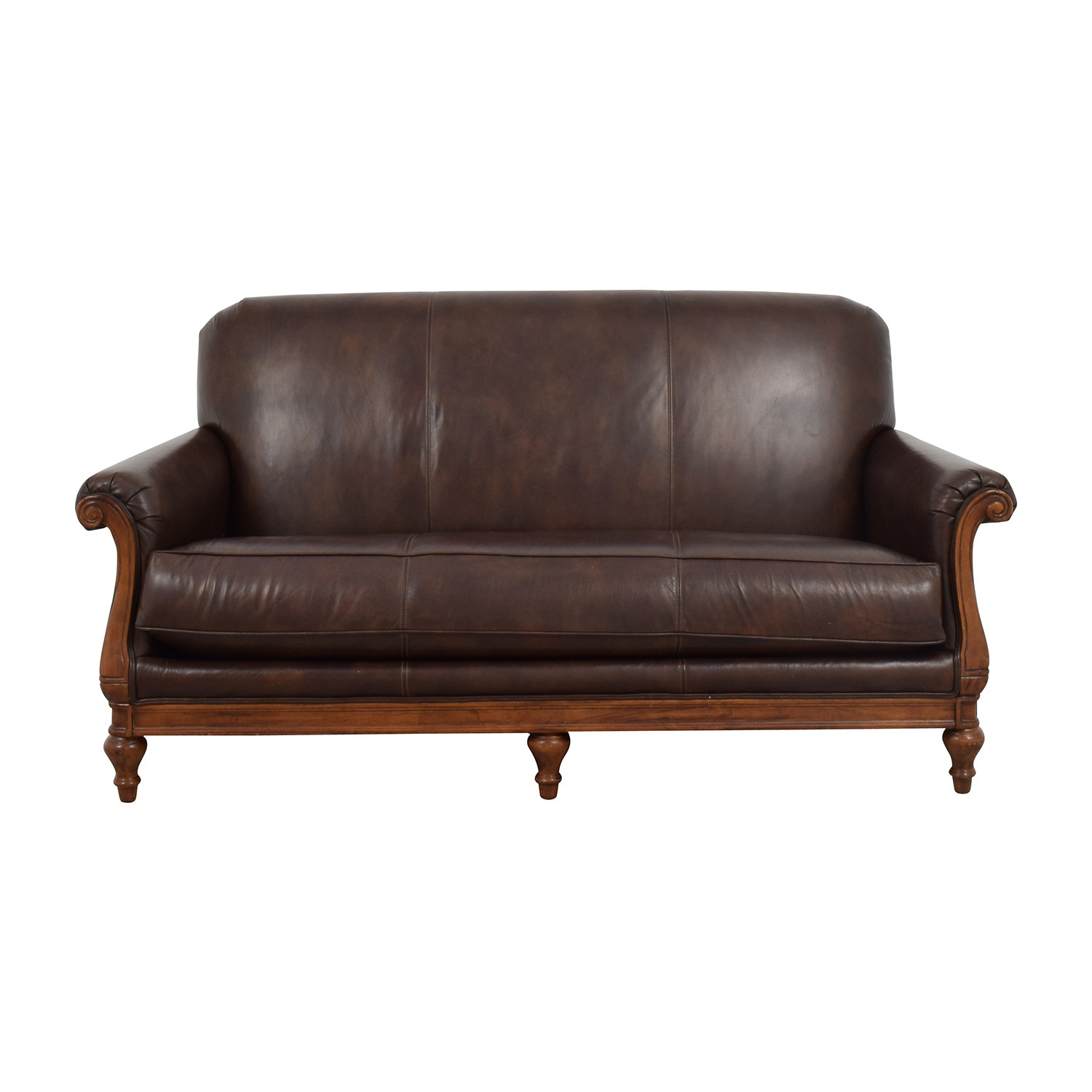 Best ideas about Thomasville Leather Sofa
. Save or Pin OFF Thomasville Thomasville Mid Century Leather Sofa Now.