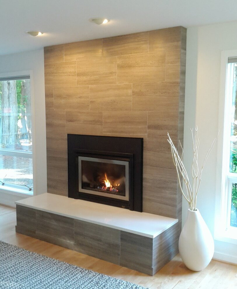 Best ideas about Tile For Fireplace
. Save or Pin 19 Stylish Fireplace Tile Ideas for Your Fireplace Surround Now.