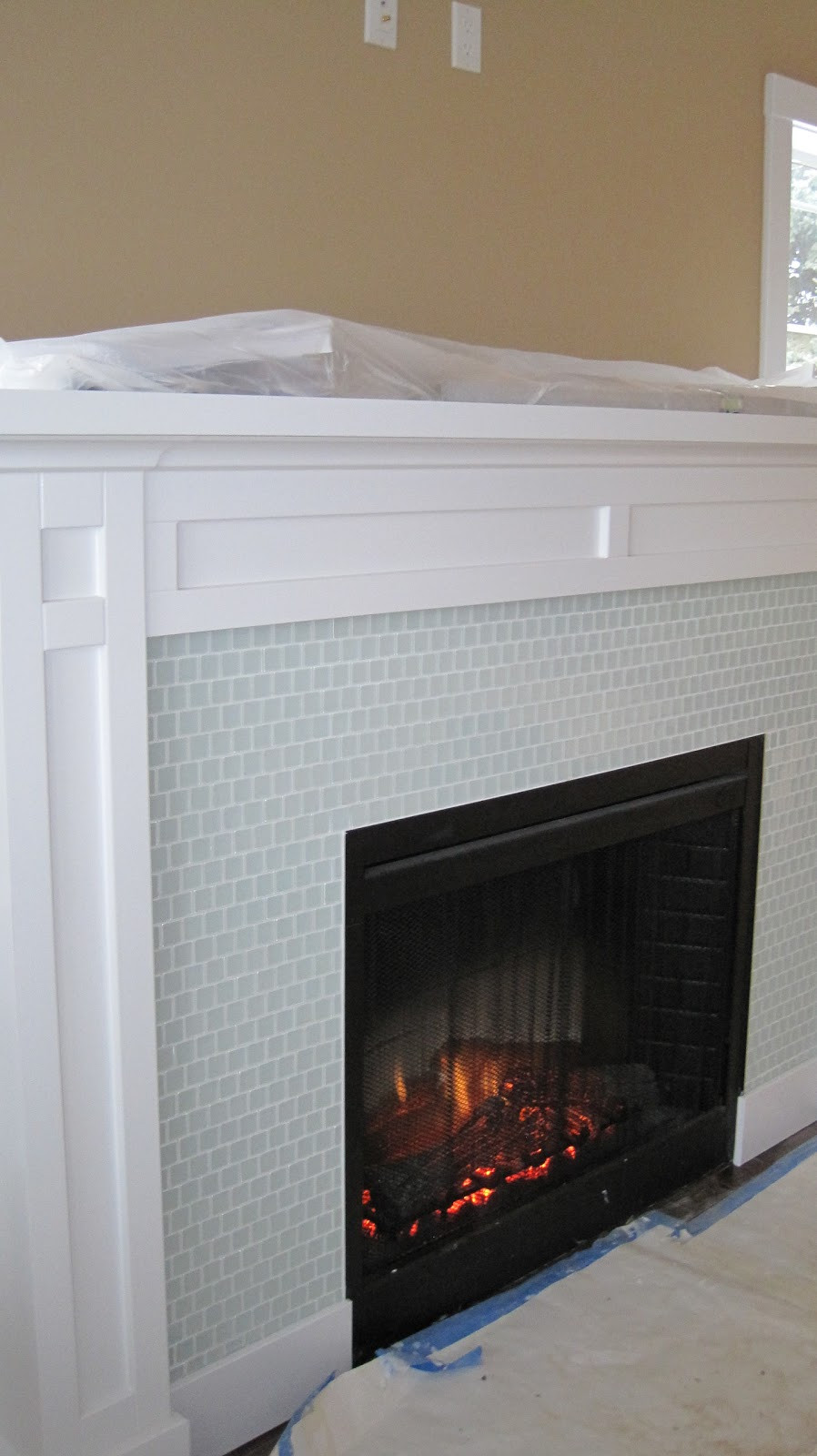 Best ideas about Tile For Fireplace
. Save or Pin I Married a Tree Hugger Built in Fireplace with Shelves Now.