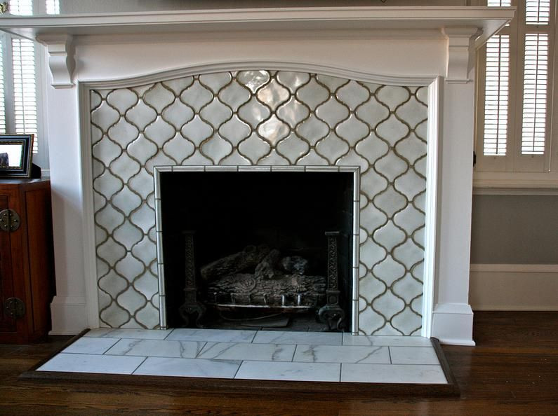 Best ideas about Tile For Fireplace
. Save or Pin Moroccan lattice tile fireplace Yes please Now.