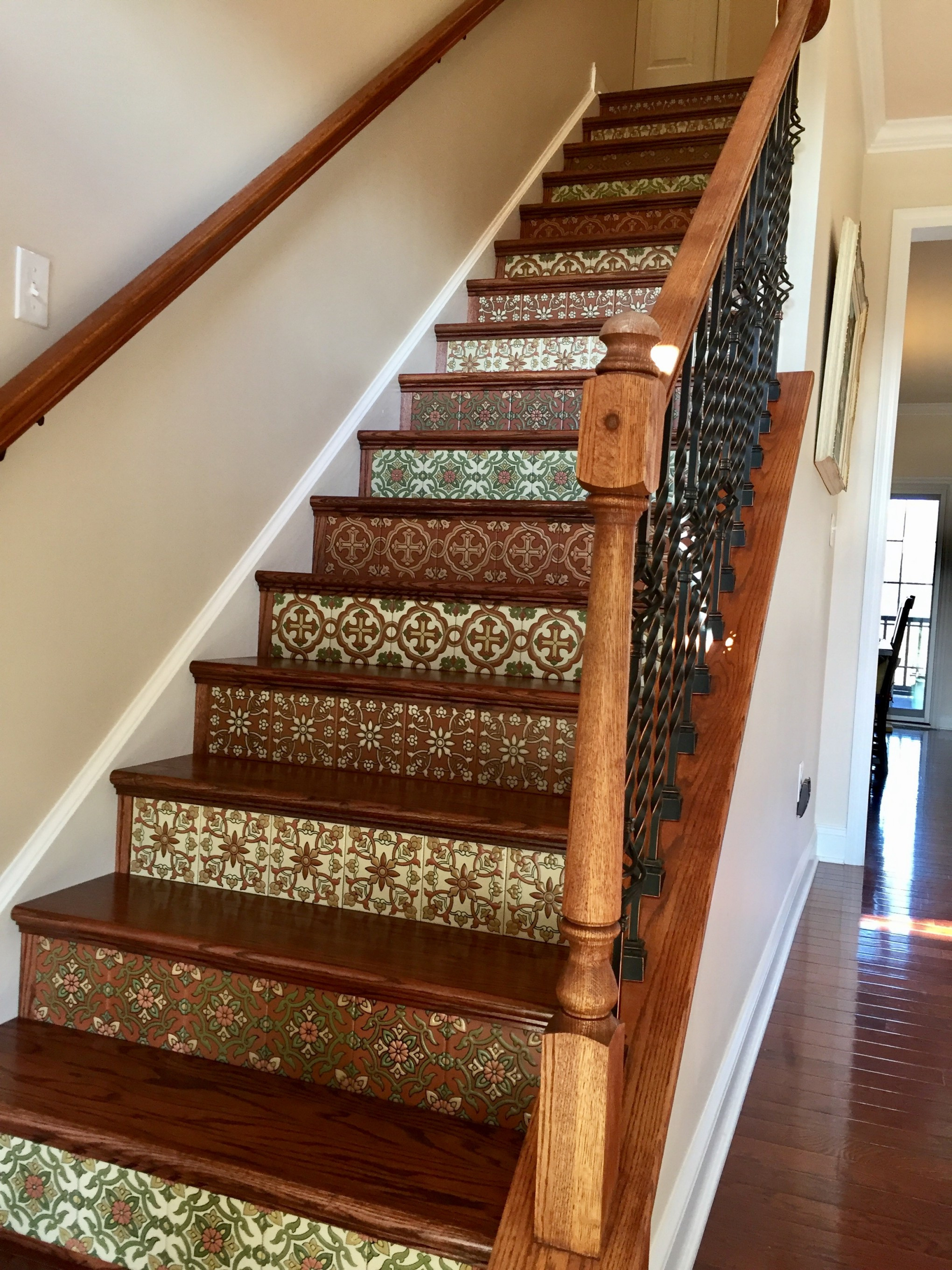 Best ideas about Tile On Stairs
. Save or Pin Earth Tone Porcelain Catalina Tile Stair Risers Latin Now.