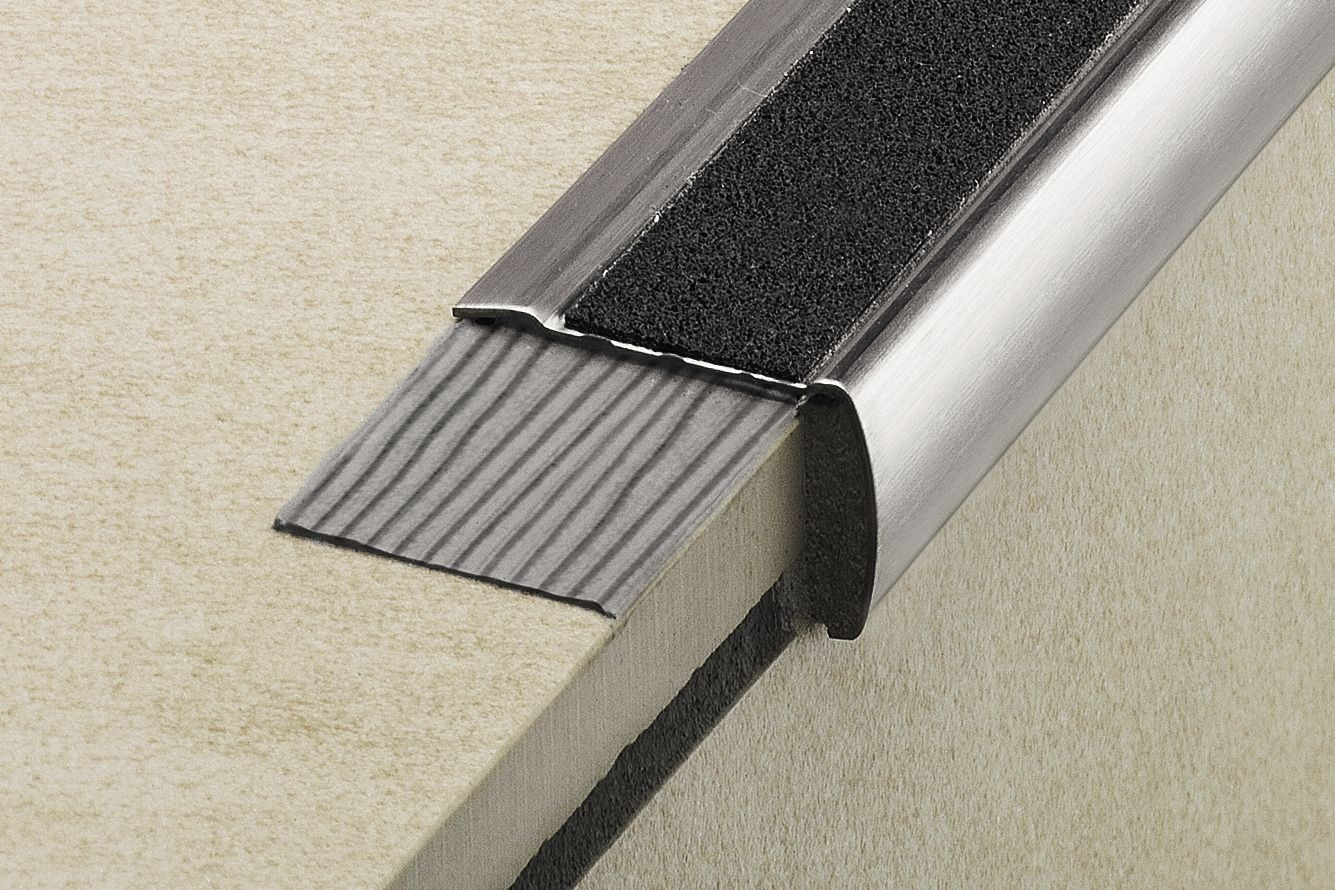 Best ideas about Tile Stair Nosing
. Save or Pin Schluter TREP G GK Slip resistant Treads Now.