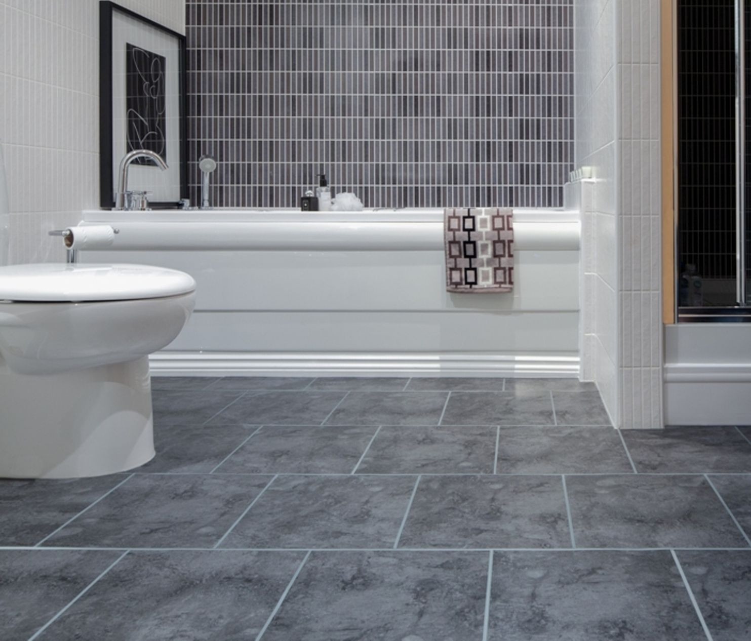 Best ideas about Tiling A Bathroom Floor
. Save or Pin Gray Bathroom 814 Now.