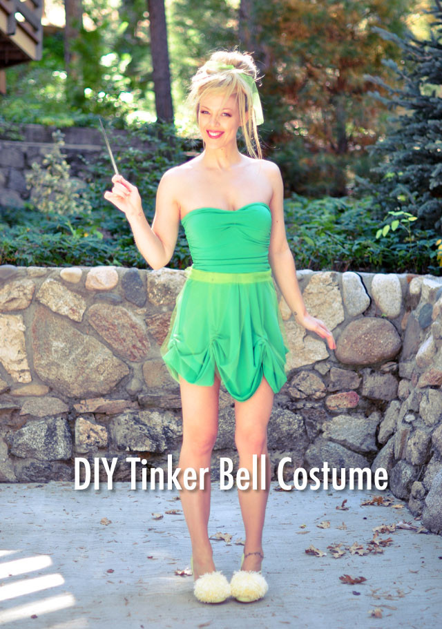 Best ideas about Tinkerbell Costume Adults DIY
. Save or Pin Tinker Bell Halloween Costume Hair & Makeup Tutorials Now.