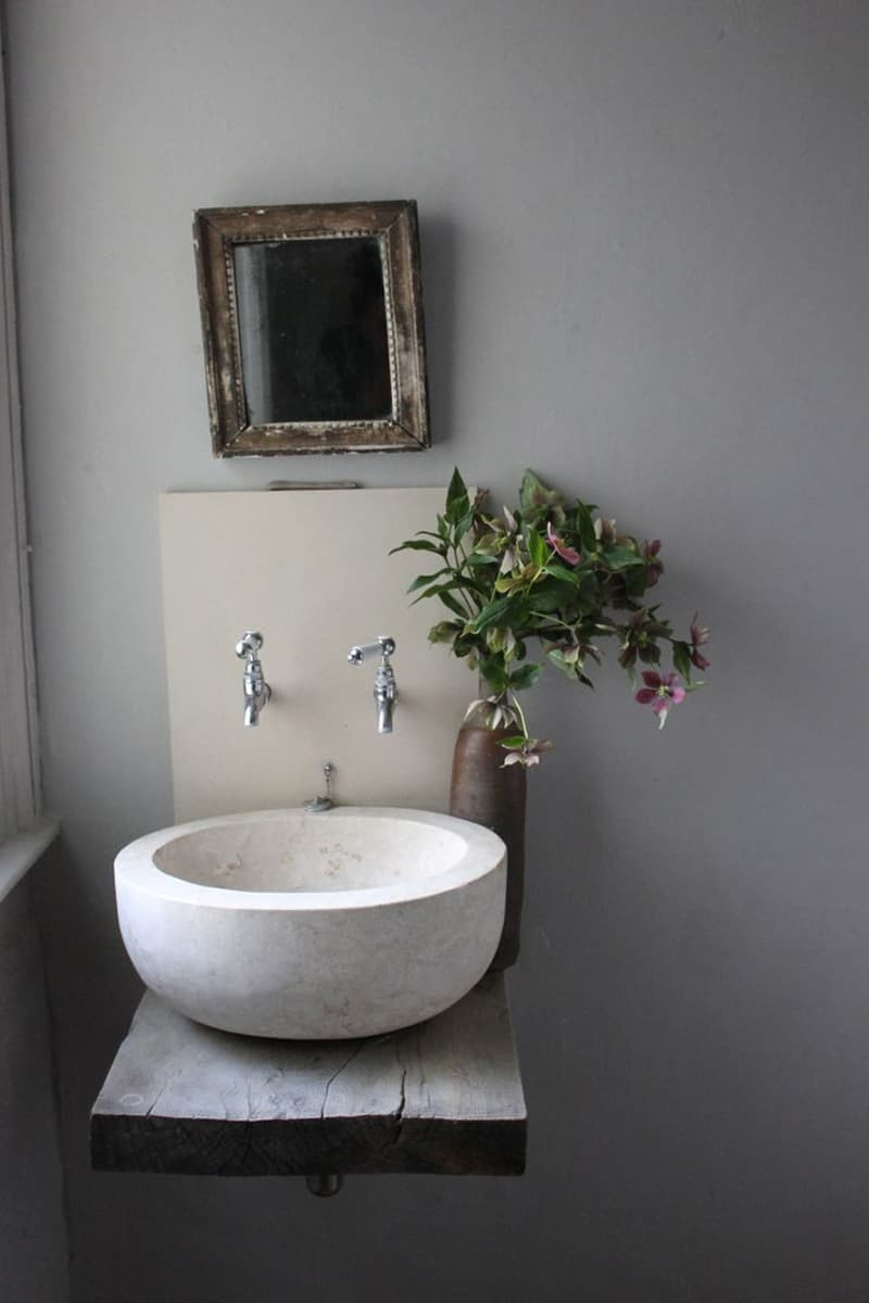 Best ideas about Tiny Bathroom Sink
. Save or Pin 18 Cool Natural Stone Sinks Design Ideas Now.