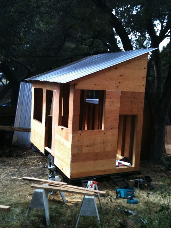 Best ideas about Tiny House DIY Plans
. Save or Pin DIY Tiny House on a Trailer for $5 500 Now.