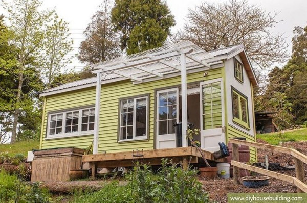 Best ideas about Tiny House DIY Plans
. Save or Pin Young Family s DIY Tiny House on Wheels Now.