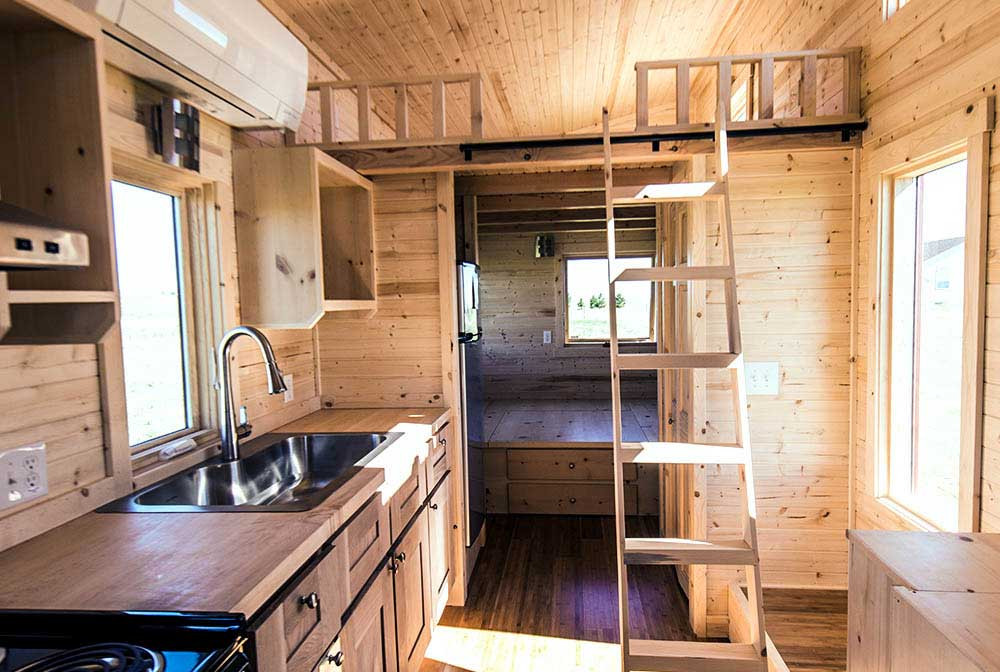 Best ideas about Tiny House With Bedroom Downstairs
. Save or Pin Roanoke by Tumbleweed Tiny House pany Tiny Living Now.