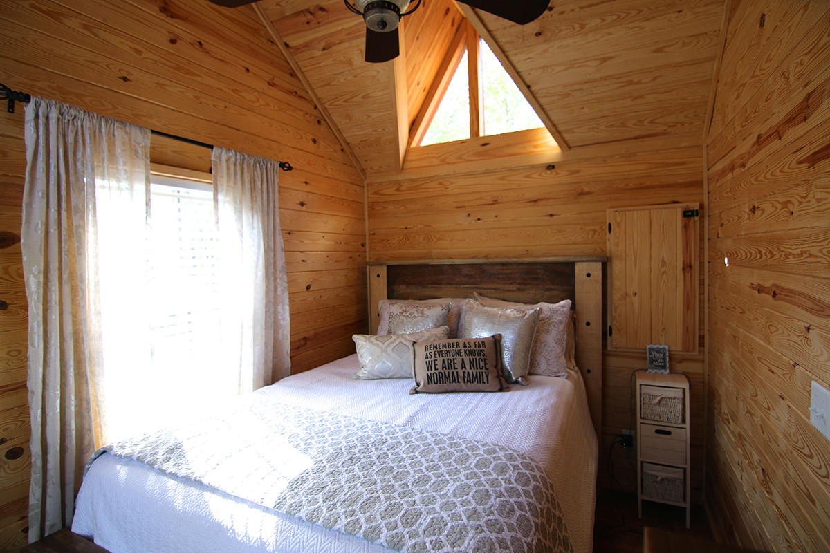 Best ideas about Tiny House With Bedroom Downstairs
. Save or Pin TINY HOUSE TOWN The Chattahoochee From Rustic River Park Now.