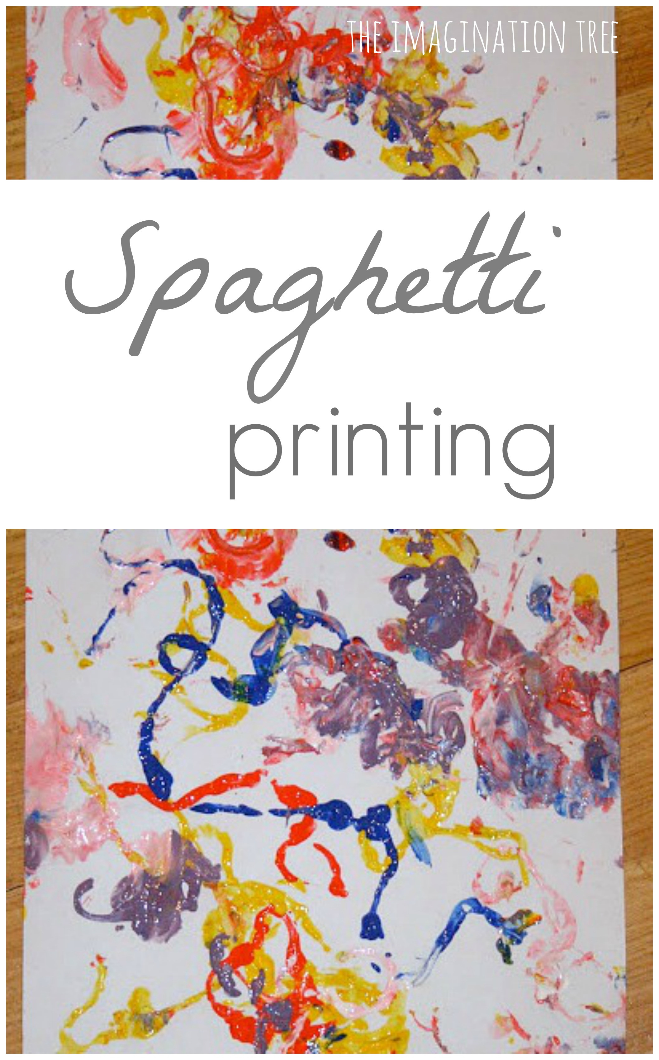 Best ideas about Toddler Artwork Ideas
. Save or Pin Printing with Spaghetti The Imagination Tree Now.