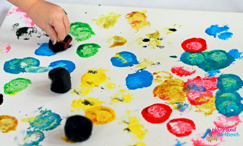 Best ideas about Toddler Artwork Ideas
. Save or Pin SPLAT Toddler Process Art Inspired by Pollock Now.