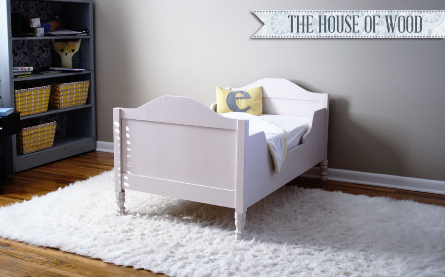 Best ideas about Toddler Bed DIY
. Save or Pin DIY Restoration Hardware inspired Toddler Bed Now.