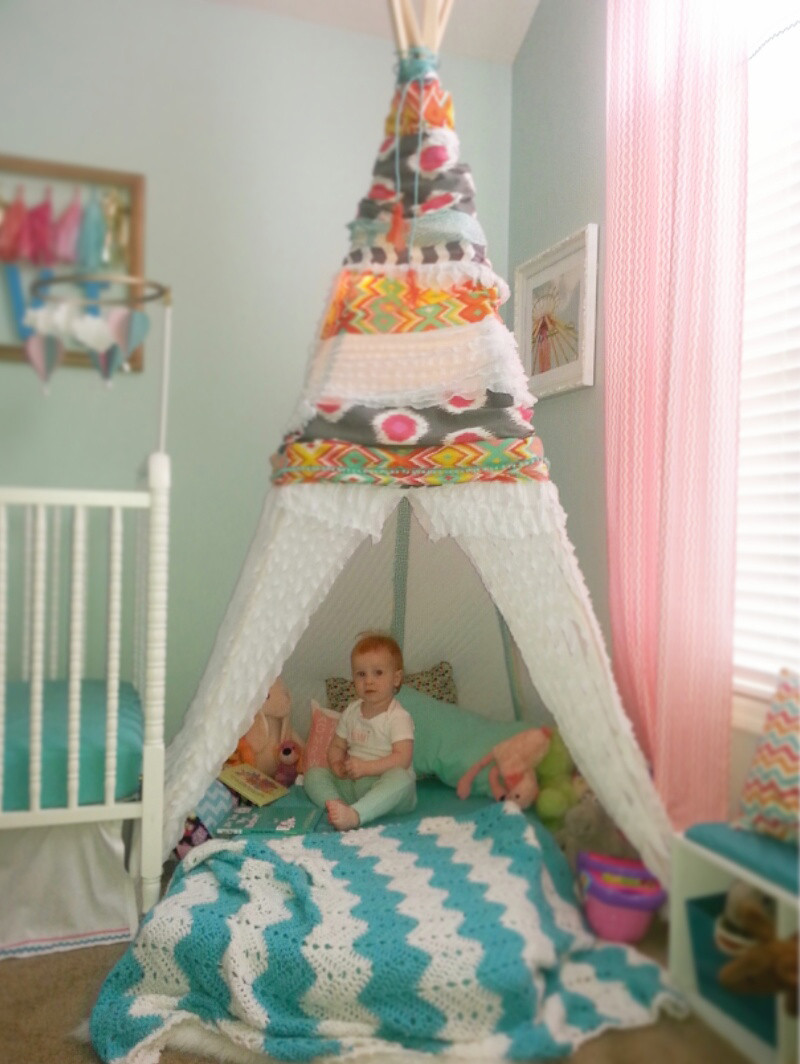 Best ideas about Toddler Bed Tent DIY
. Save or Pin DIY TEEPEE TURNED TODDLER BED Oh So Lovely Blog Now.