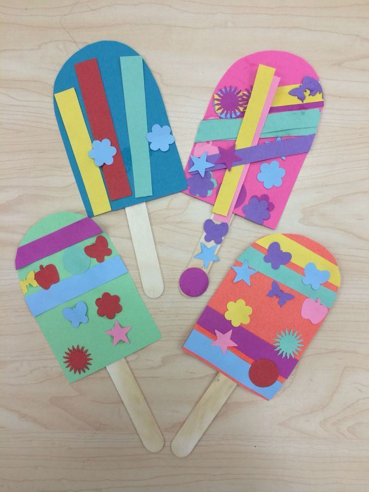 Best ideas about Toddler Craft Activities
. Save or Pin Popsicle Summer Art Craft for Preschoolers Kindergarten Now.