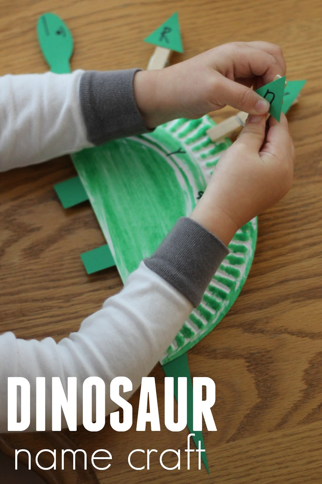 Best ideas about Toddler Craft Activities
. Save or Pin Toddler Approved Paper Plate Dinosaur Name Craft Now.