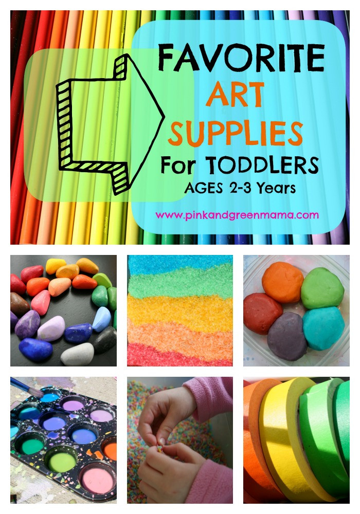 Best ideas about Toddler Craft Supplies
. Save or Pin Pink and Green Mama Making Art At Home My Favorite Art Now.