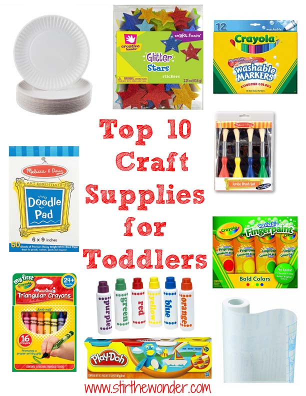 Best ideas about Toddler Craft Supplies
. Save or Pin Top 10 Craft Supplies for Toddlers Now.