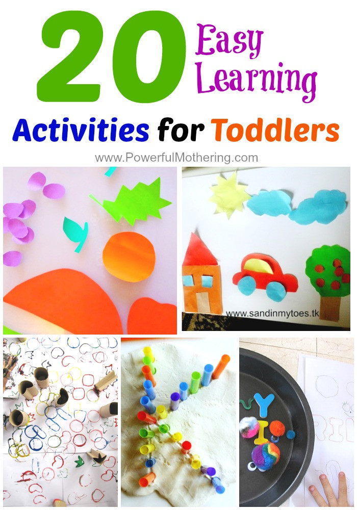 Best ideas about Toddler Crafts Activities
. Save or Pin 20 Easy Prep and Engaging Learning Activities for Toddlers Now.