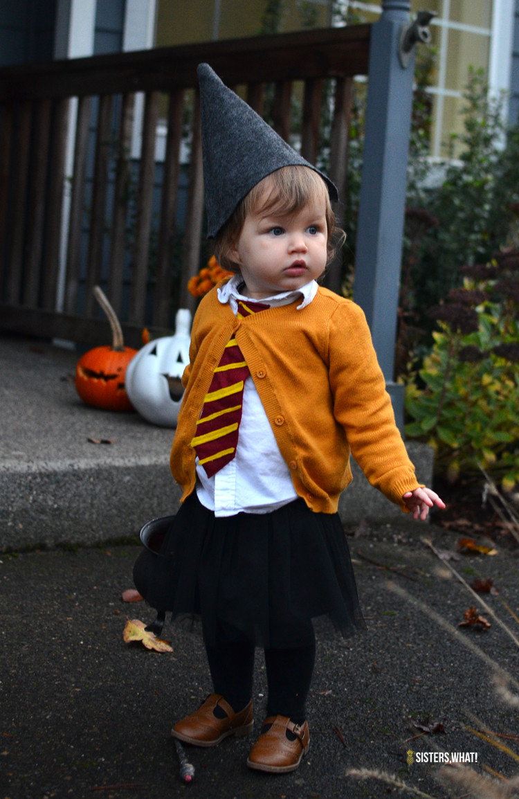 Best ideas about Toddler Halloween Costumes DIY
. Save or Pin Easy Harry Potter Costume for little girl for Halloween Now.