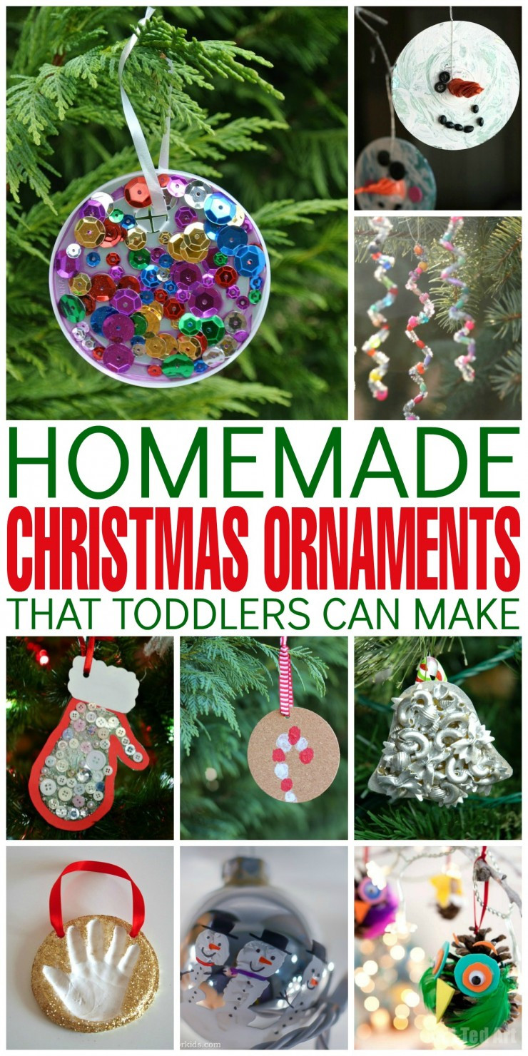 Best ideas about Toddler Made Christmas Gifts
. Save or Pin Homemade Christmas Ornaments That Toddlers Can Make Now.
