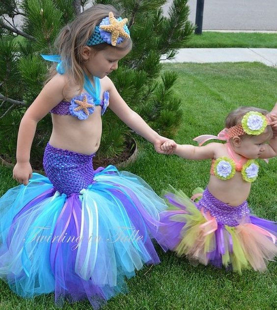 Best ideas about Toddler Mermaid Costume DIY
. Save or Pin Adorable Infant Baby and Toddler Halloween Costumes to Now.