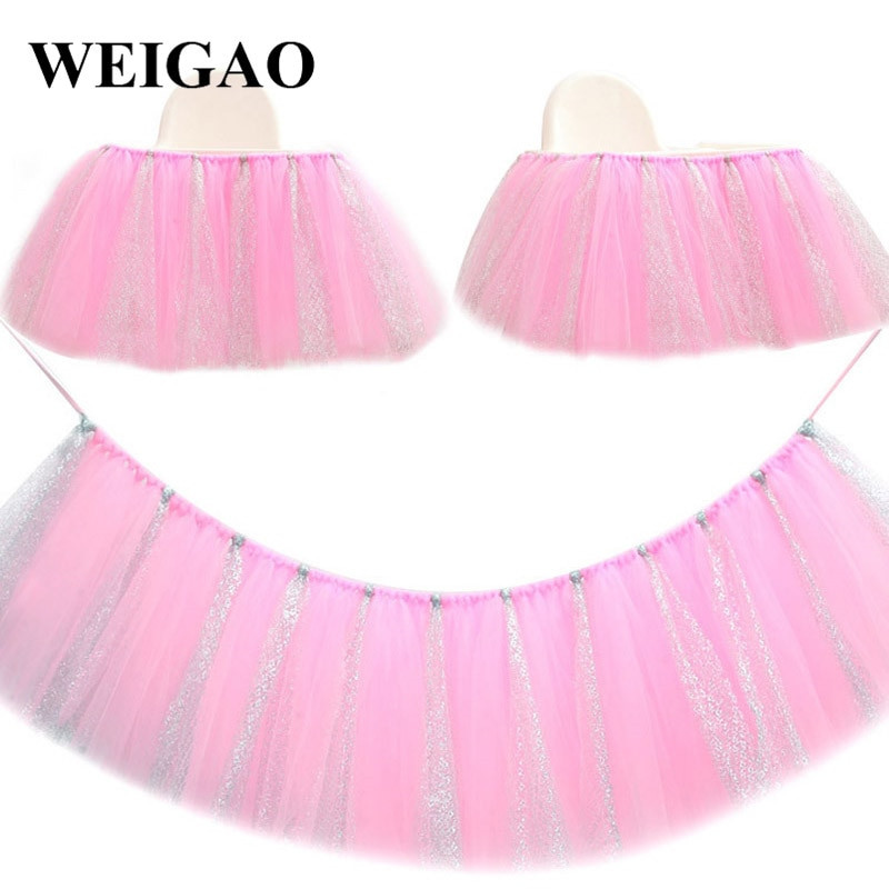 Best ideas about Toddler Tulle Skirt DIY
. Save or Pin WEIGAO 1Pcs Tulle Table Skirt DIY Tutu Tableware Skirt For Now.