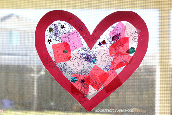 Best ideas about Toddler Valentines Craft Ideas
. Save or Pin Toddler Time Simple Valentine s Day Heart Suncatcher Now.