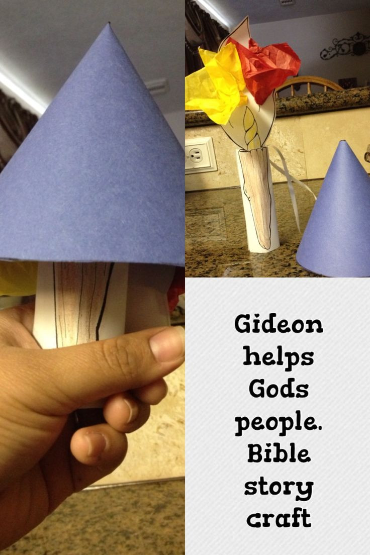 Best ideas about Toddlers Bible Crafts
. Save or Pin Gideon story Bible craft GIDEON Now.