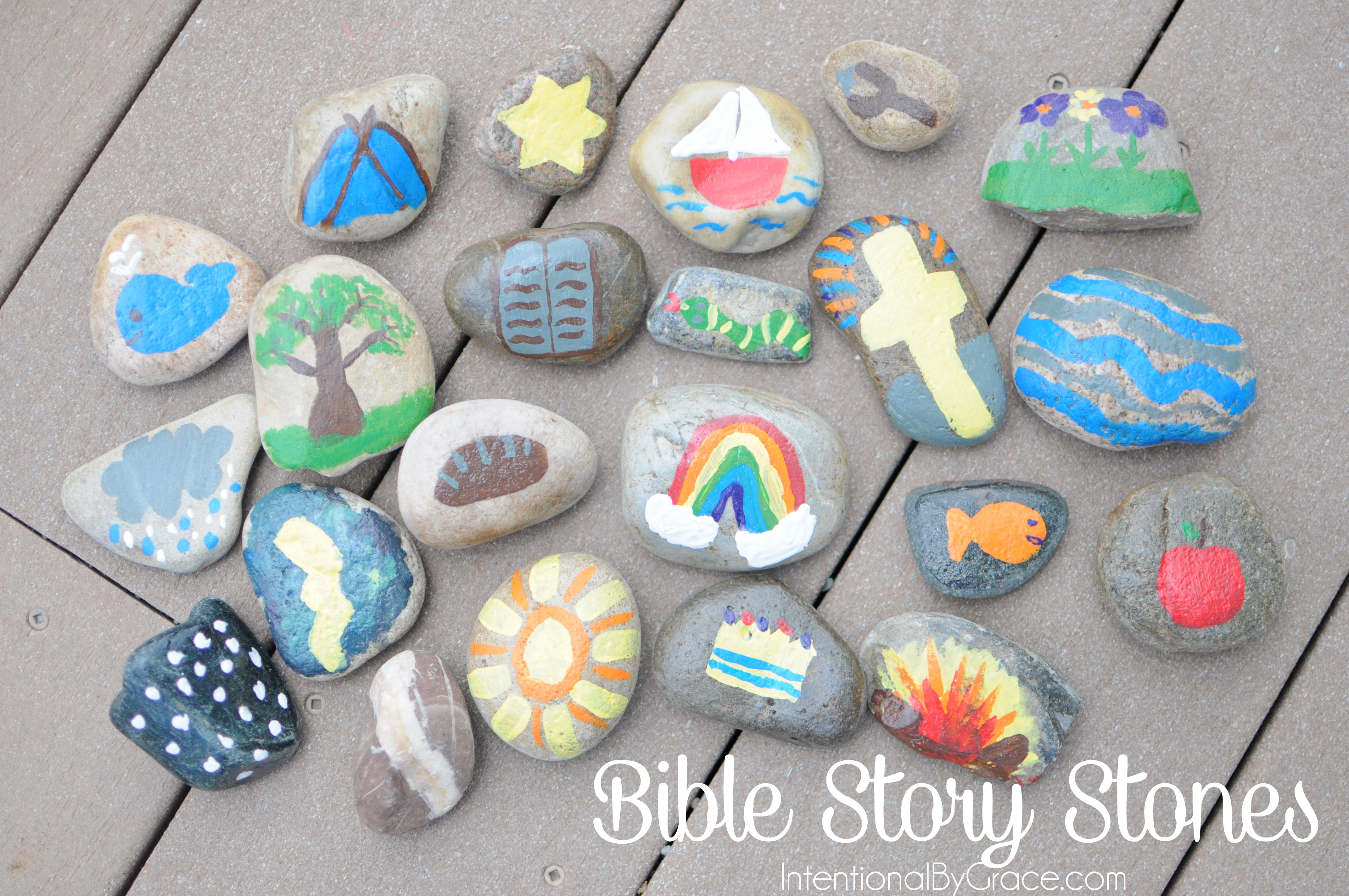 Best ideas about Toddlers Bible Crafts
. Save or Pin How to Make Bible Story Stones Intentional By Grace Now.