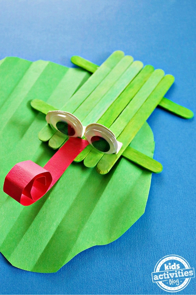 Best ideas about Toddlers Craft Activities
. Save or Pin Popsicle Stick Frog Craft Now.