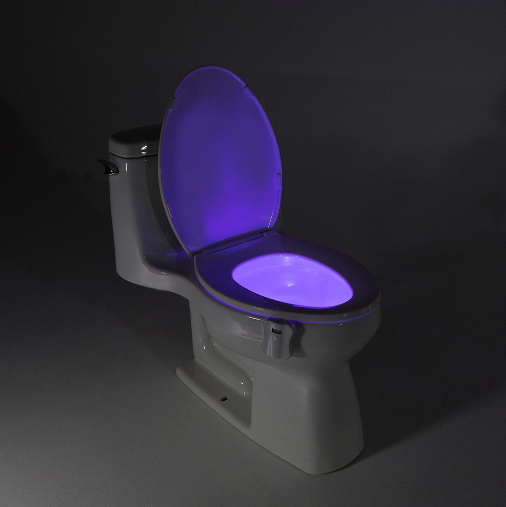 Best ideas about Toilet Bowl Light
. Save or Pin 8Color LED Sensor Motion Activated Bathroom Toilet lights Now.
