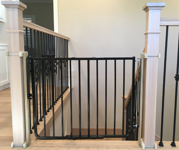 Best ideas about Top Of Stairs Gate
. Save or Pin Custom Baby Safety Stair Gate Now.