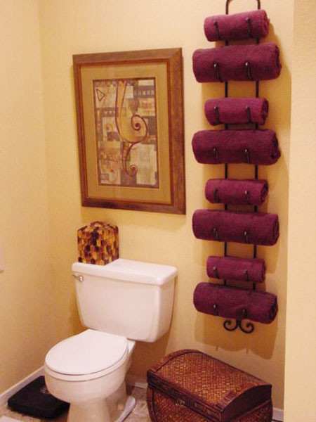 Best ideas about Towel Storage Ideas For Small Bathrooms
. Save or Pin Bathroom Towel Storage 12 Quick Creative & Inexpensive Ideas Now.