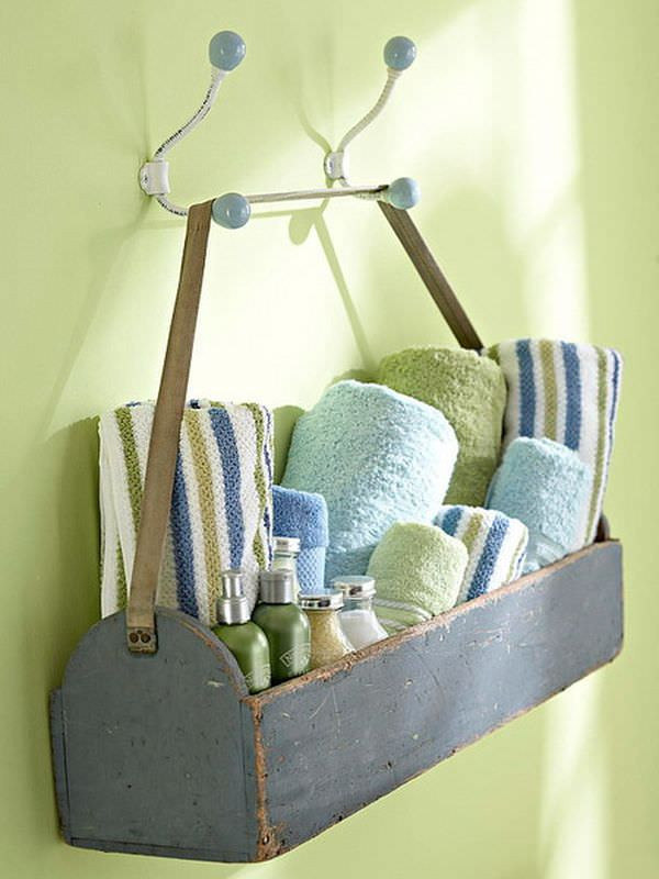 Best ideas about Towel Storage Ideas
. Save or Pin DIY Bathroom Towel Storage 7 Creative Ideas Now.