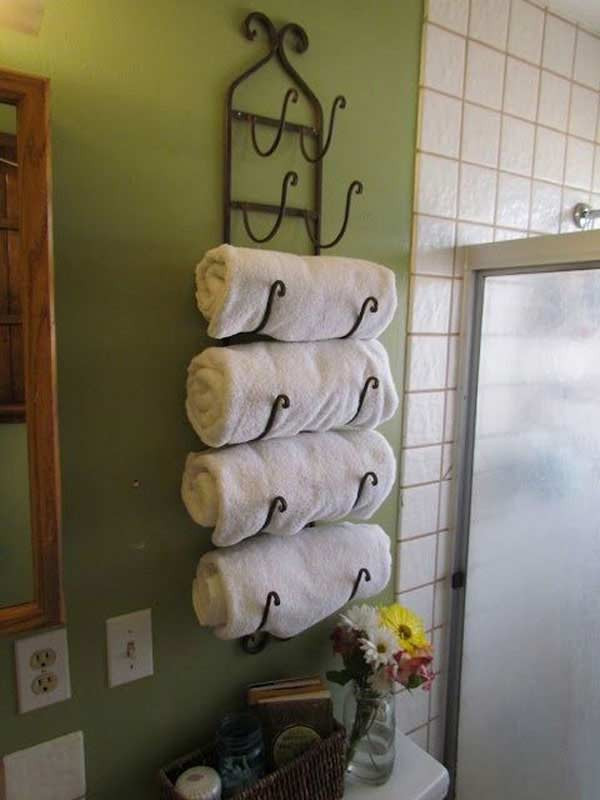 Best ideas about Towel Storage Ideas
. Save or Pin 30 Brilliant DIY Bathroom Storage Ideas Now.