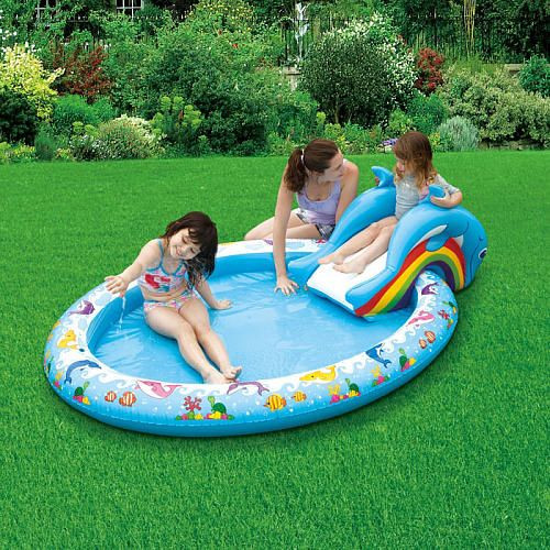 Best ideas about Toys R Us Baby Pool
. Save or Pin Sizzlin Cool Slide N Splash Dolphin Kid Pool Toys R Now.