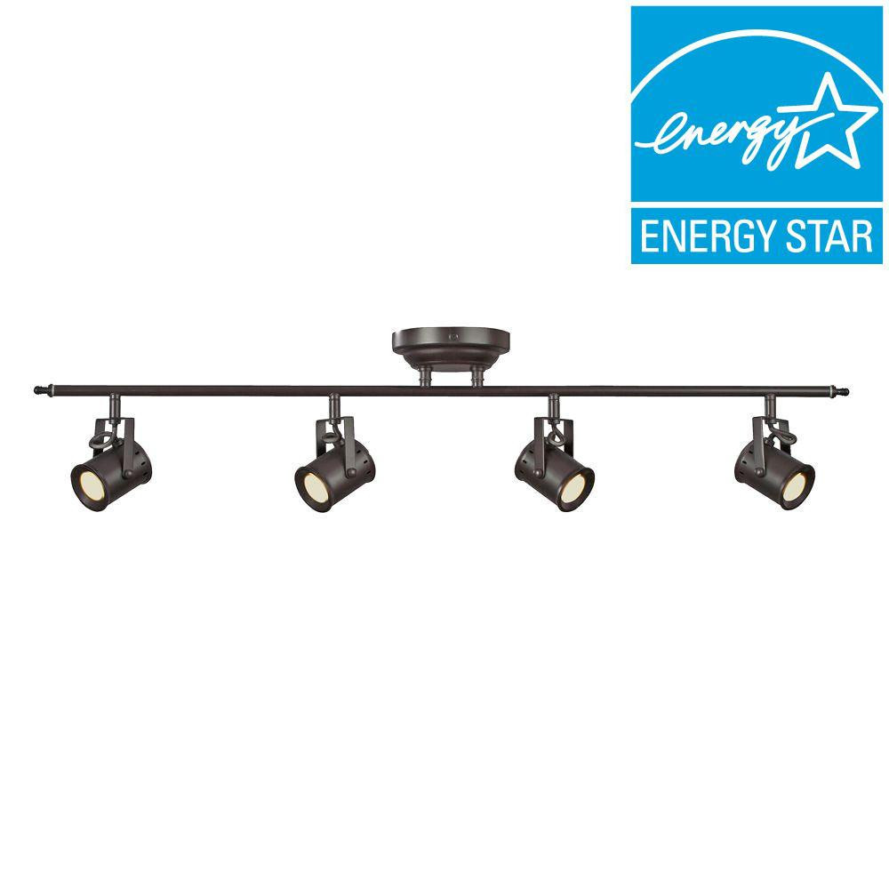 Best ideas about Track Lighting Home Depot
. Save or Pin Aspects Studio 4 Light Oiled Rubbed Bronze Dimmable Fixed Now.