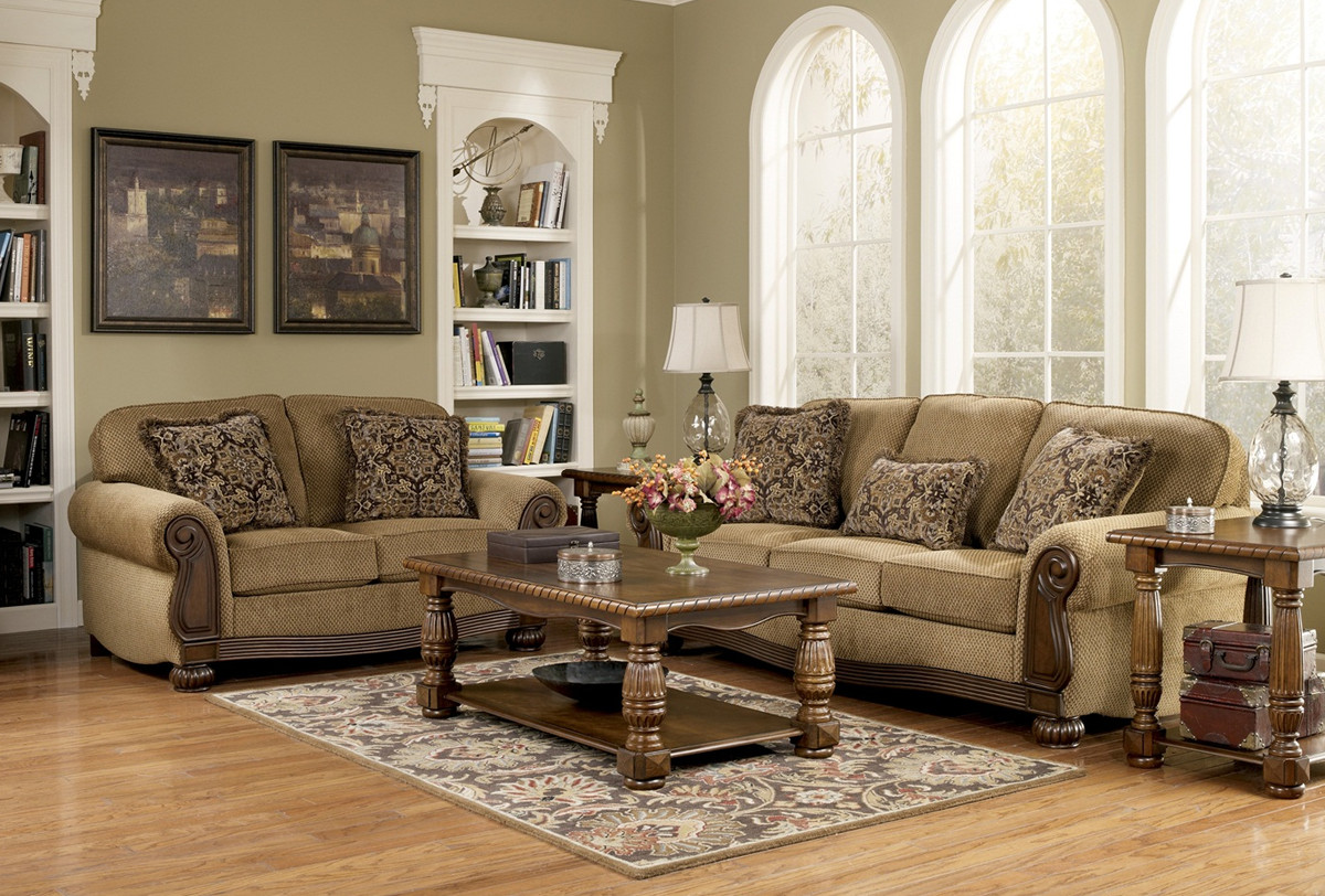 Best ideas about Traditional Living Room Furniture
. Save or Pin Lynnwood Traditional Living Room Furniture Set by Ashley Now.