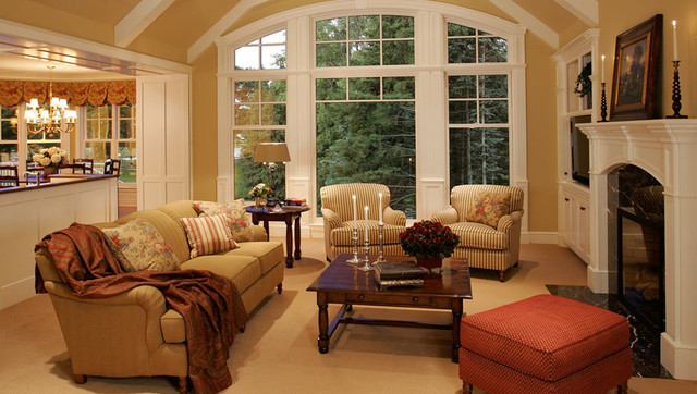 Best ideas about Traditional Living Room Ideas
. Save or Pin New Home Construction Cottage Style Traditional Living Now.