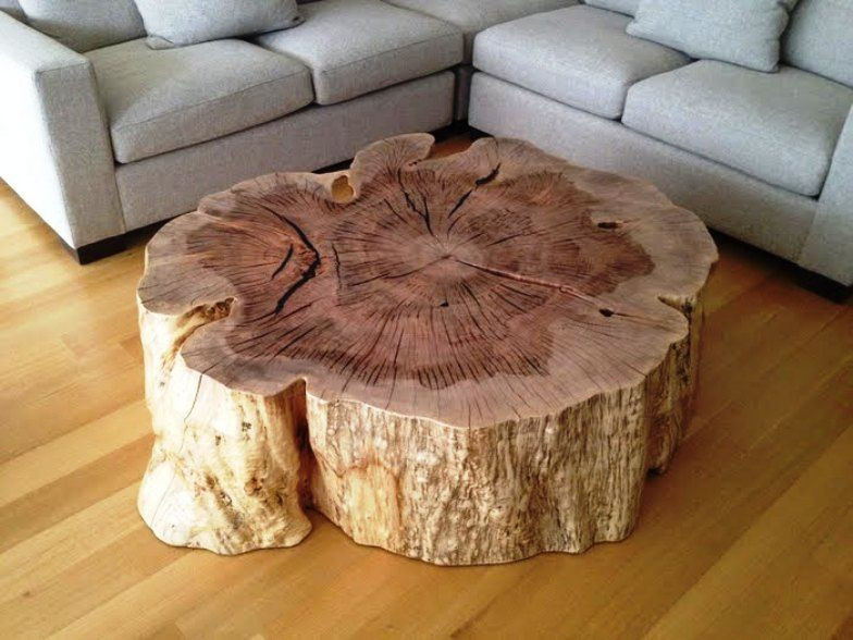 Best ideas about Tree Stump Coffee Table
. Save or Pin Tree Stump Coffee Table natural Unique Design tree stump Now.