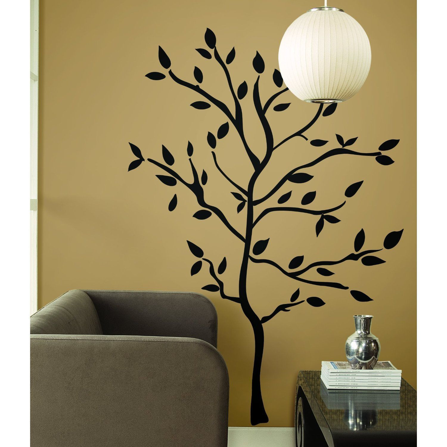 Best ideas about Tree Wall Art
. Save or Pin Black Tree Branch Western Engraving Room Sticker Vinyl Now.