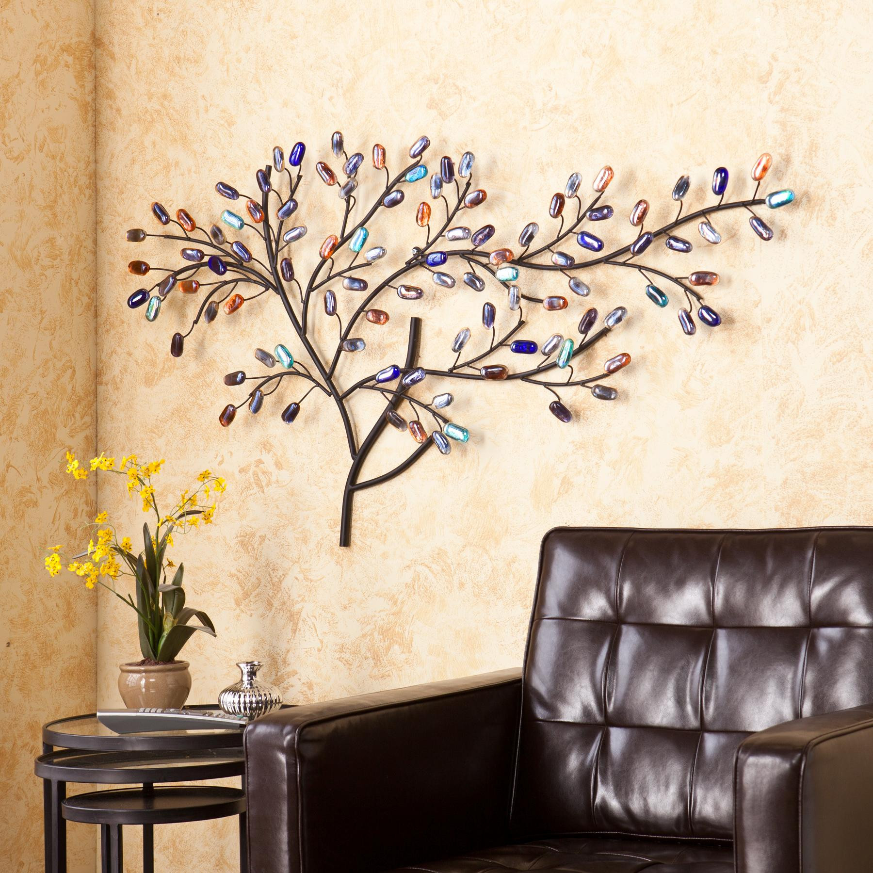 Best ideas about Tree Wall Art
. Save or Pin Amazon Brenchan Metal Glass Tree Wall Sculpture Home Now.