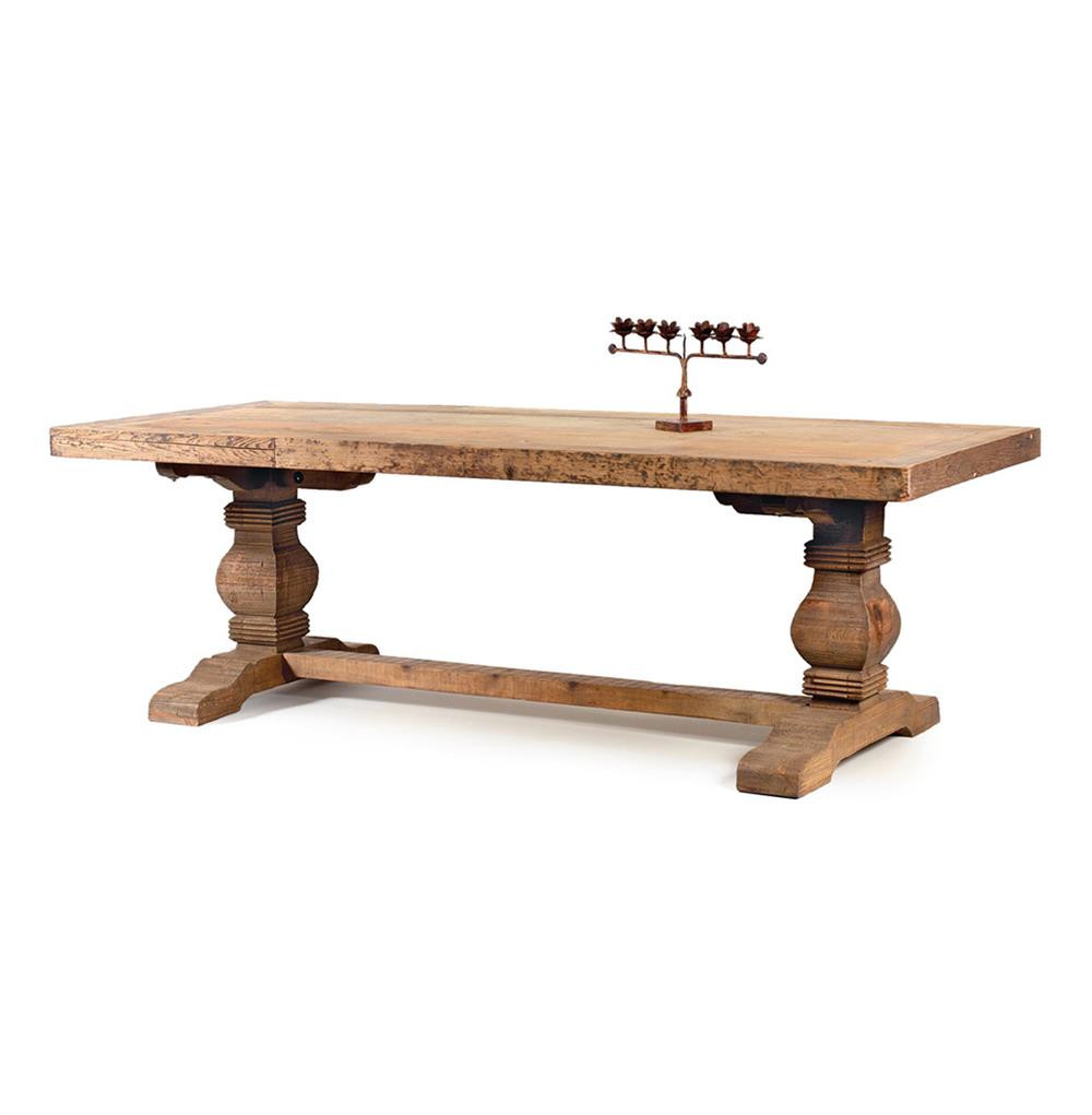 Best ideas about Trestle Dining Table
. Save or Pin Rustic Solid Teak Wood Trestle Dining Table Now.